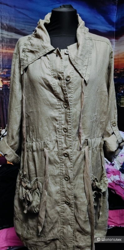 Льняная куртка BLUE SEVEN / 48/50