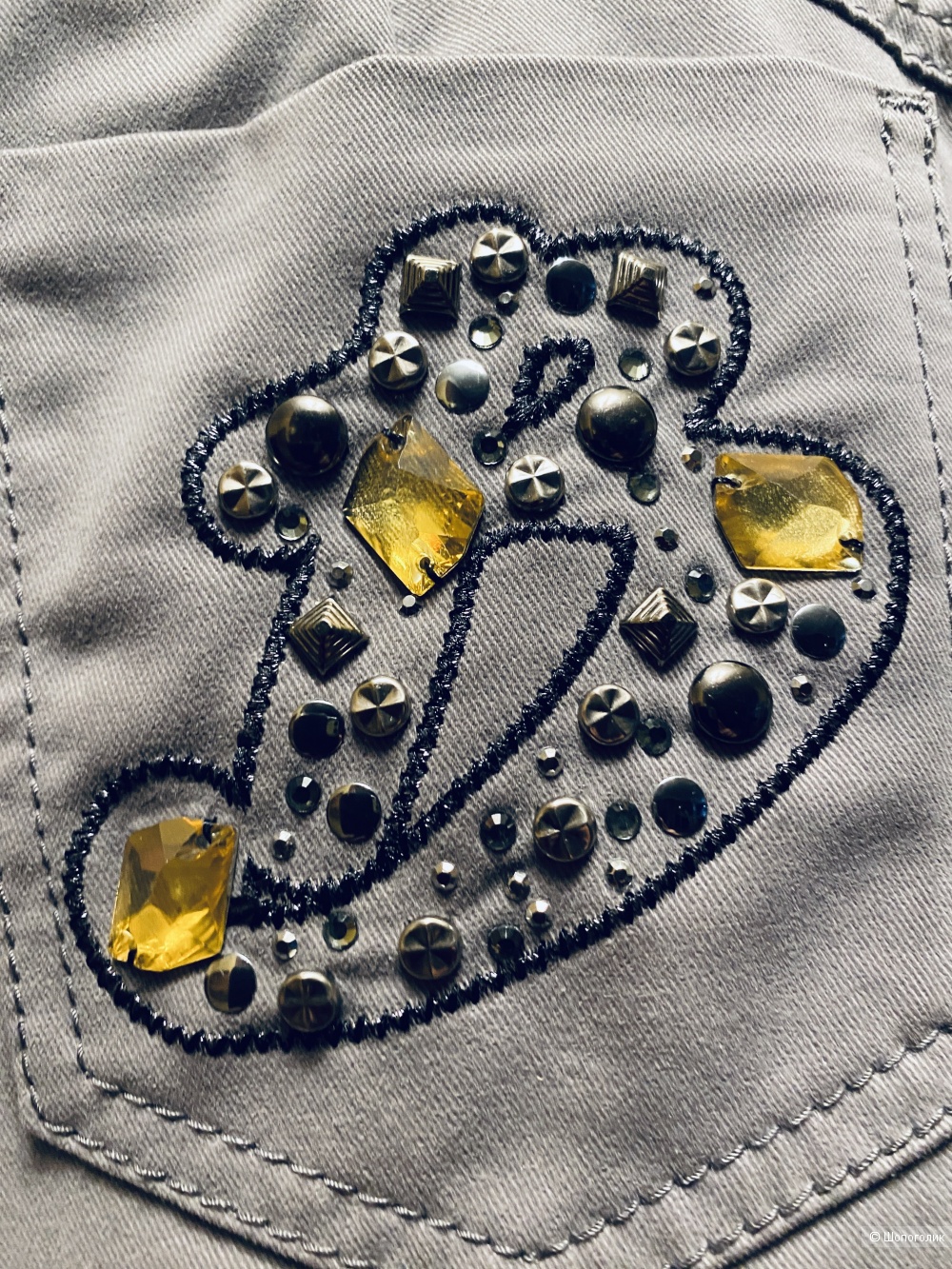 Трио комплект Roccobarocco  платье +джинсы+топ-42-44-46