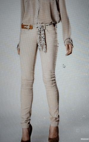 Джинсы женские Massimo Dutti микровельвет, 38евр.