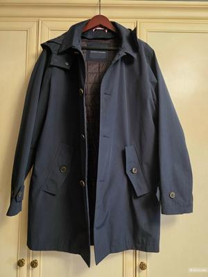 Tommy Hiffiger мужской плащ тренч размер L