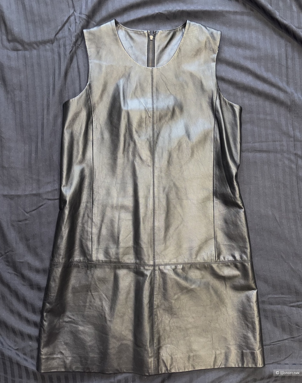 Кожаное платье ELLOS, 44 размер ( RUS)