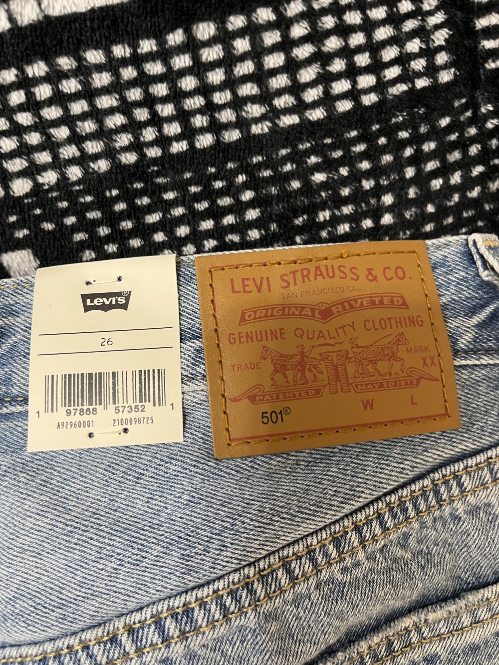 Джинсовые шорты Levi’s XXS