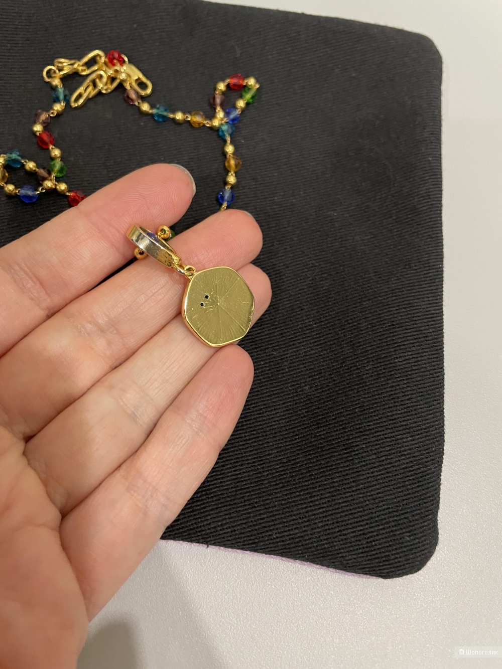 Колье Aqua длина 42