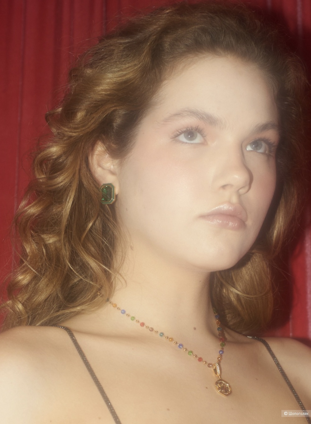 Колье Aqua длина 42