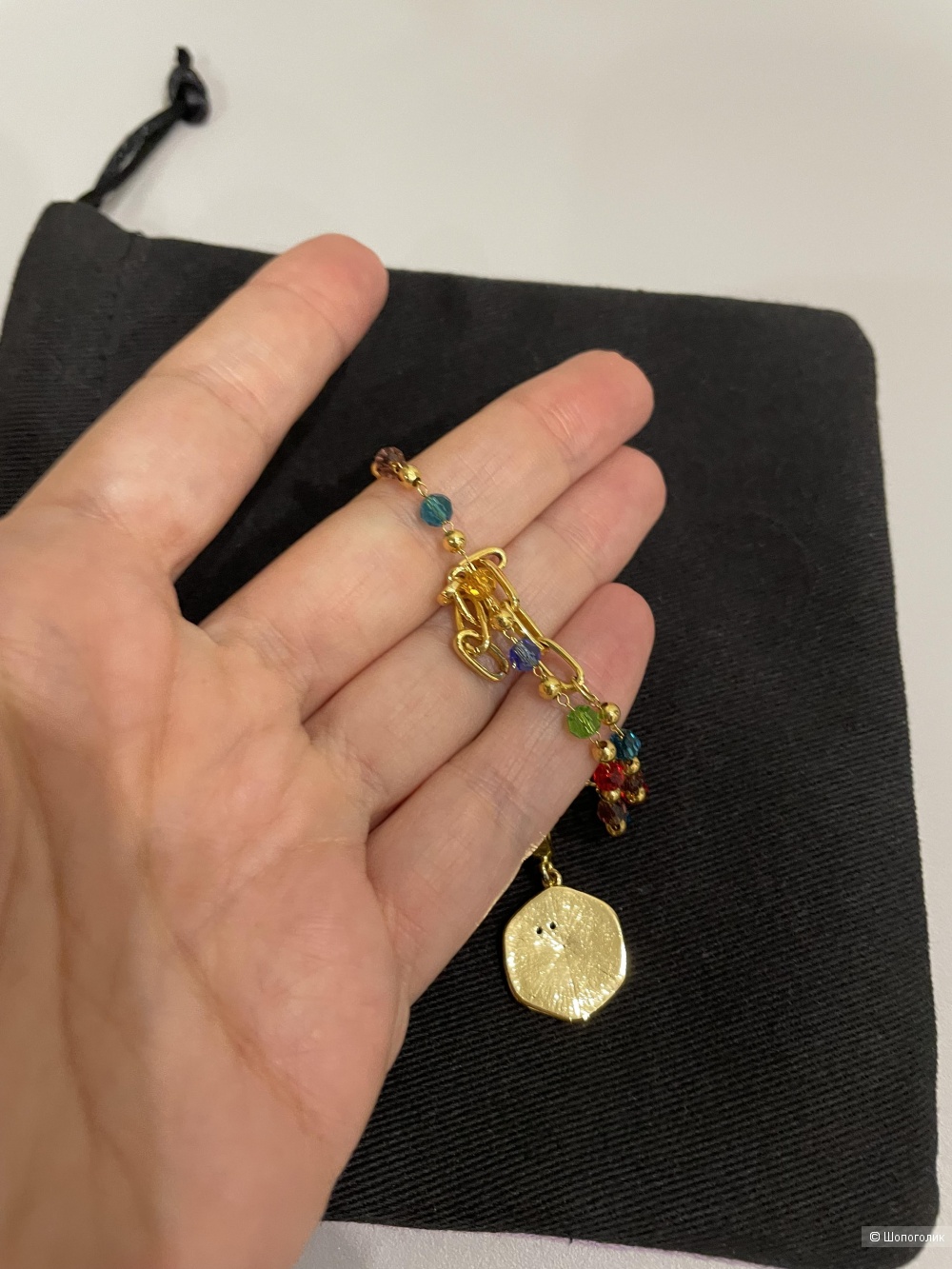 Колье Aqua длина 42