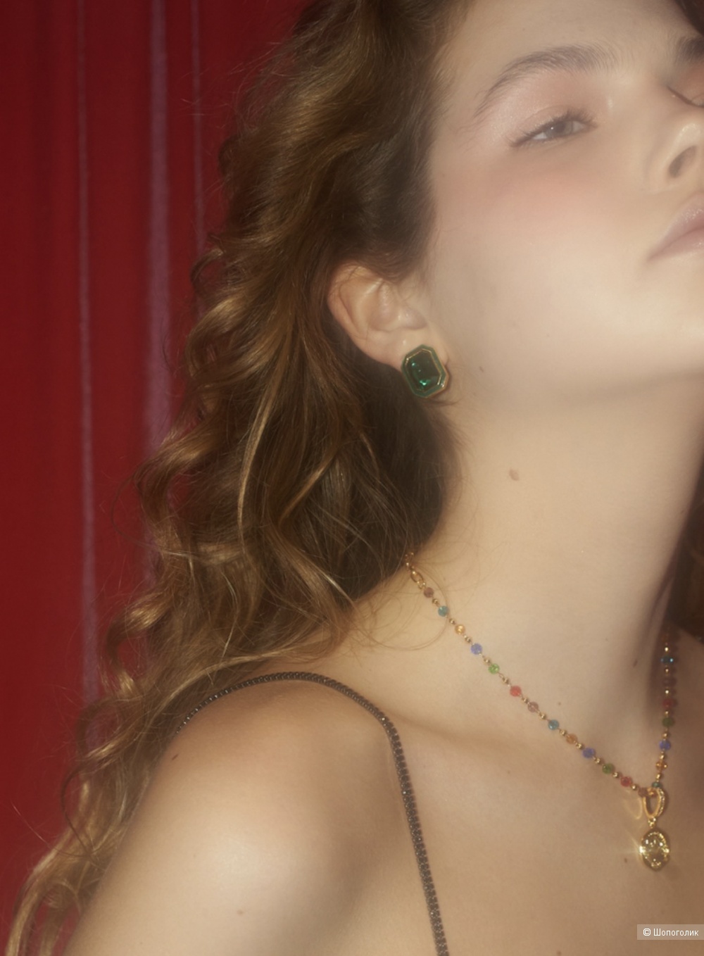 Колье Aqua длина 42