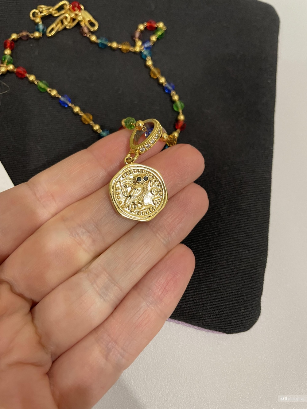 Колье Aqua длина 42