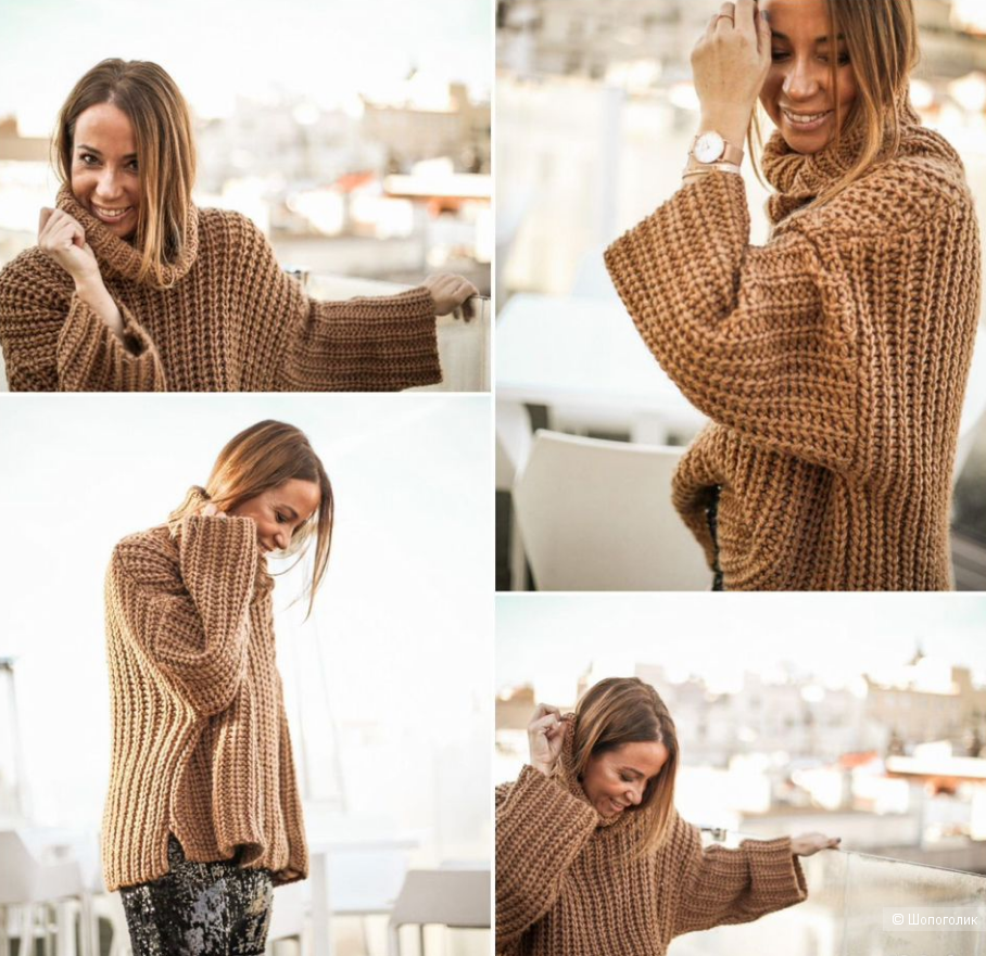 Cвитер ZARA оверсайз