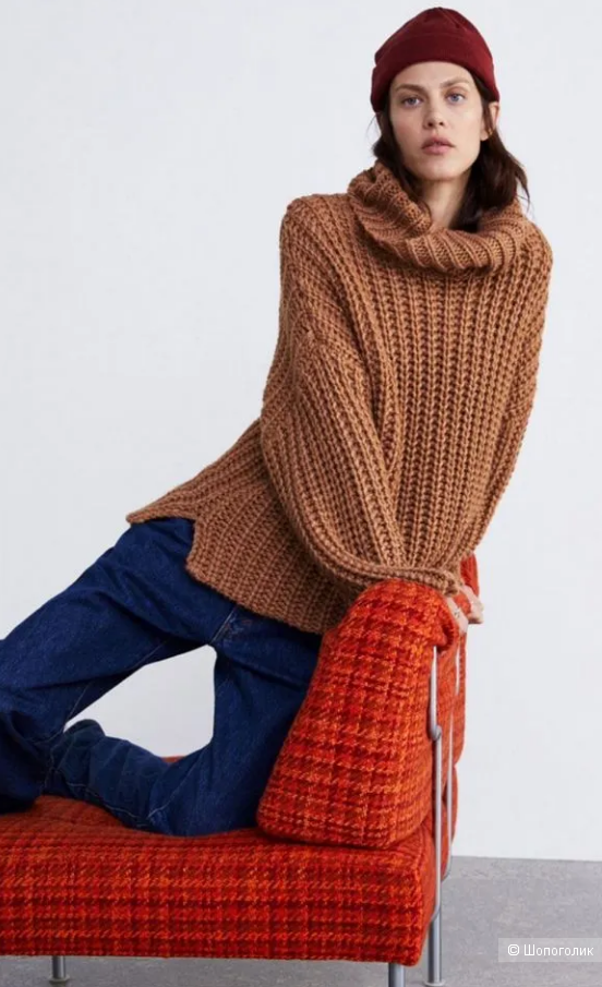 Cвитер ZARA оверсайз