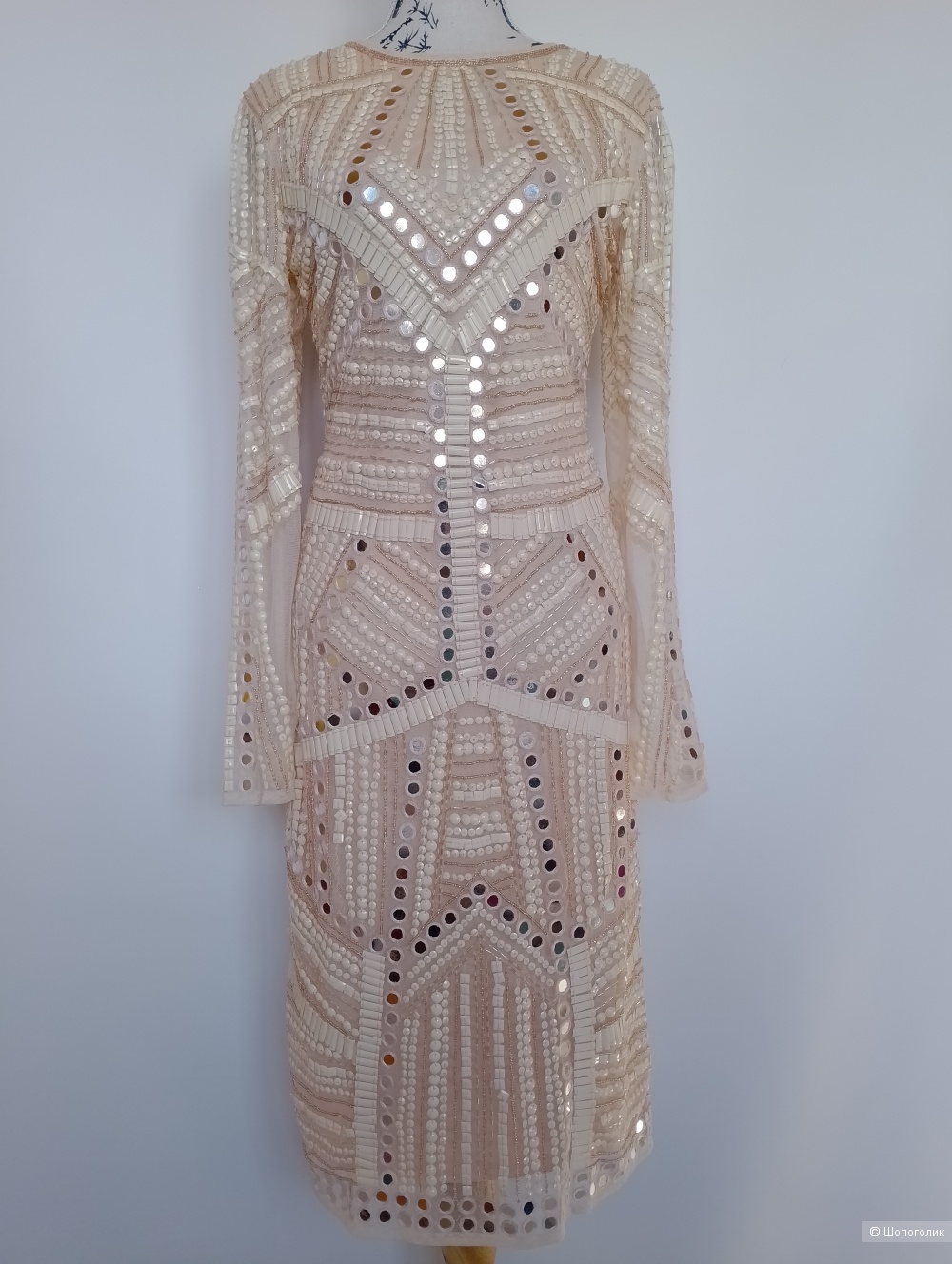 Коктельное платье ASOS в пайетках, uk 12