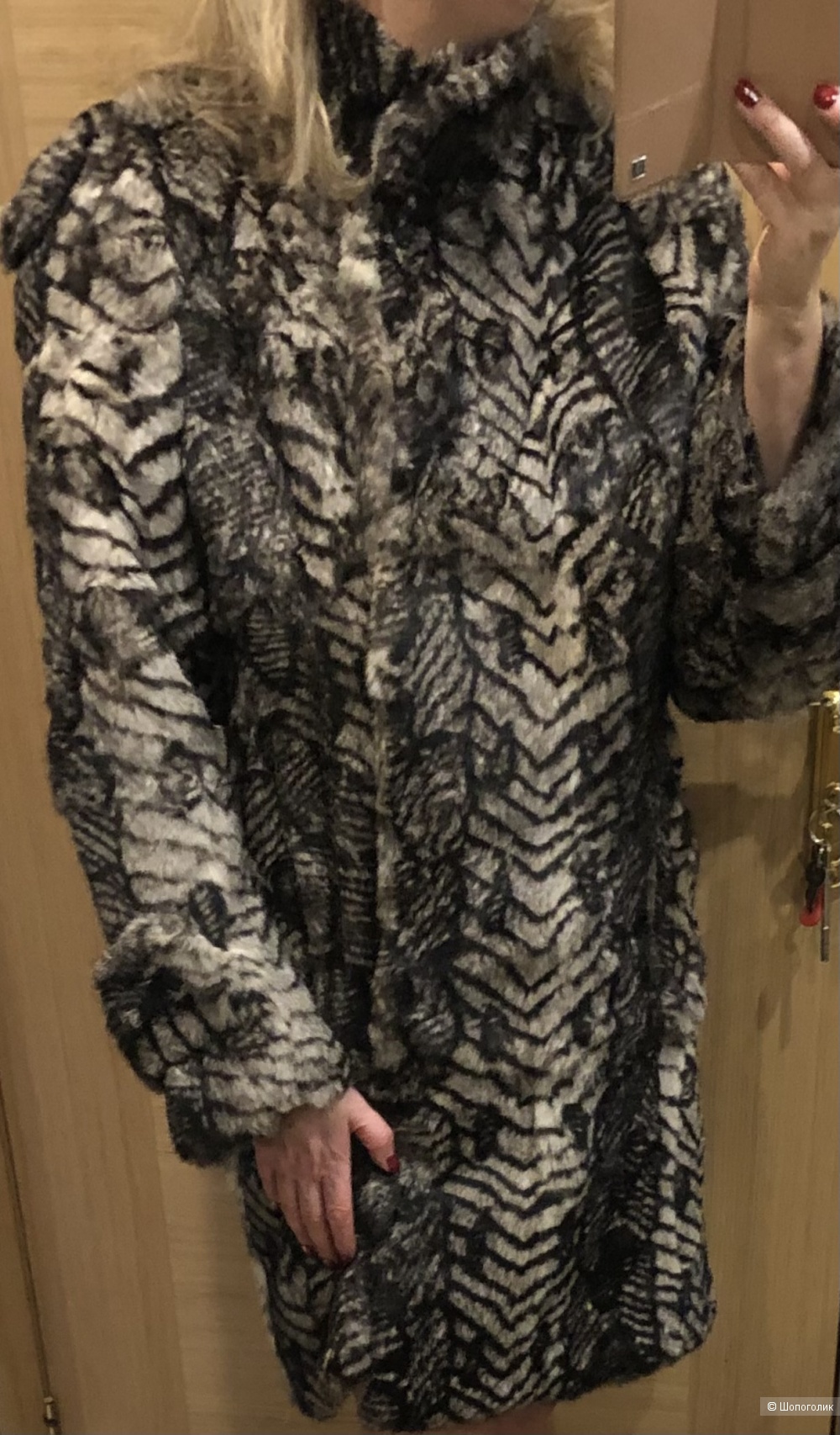 Шуба натуральная  Echt Pell Exlusiva,48-50