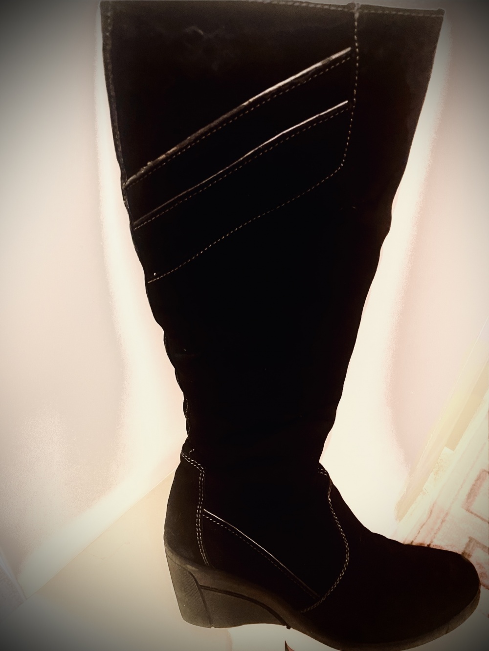 Сапоги зимние нат. замша, 39