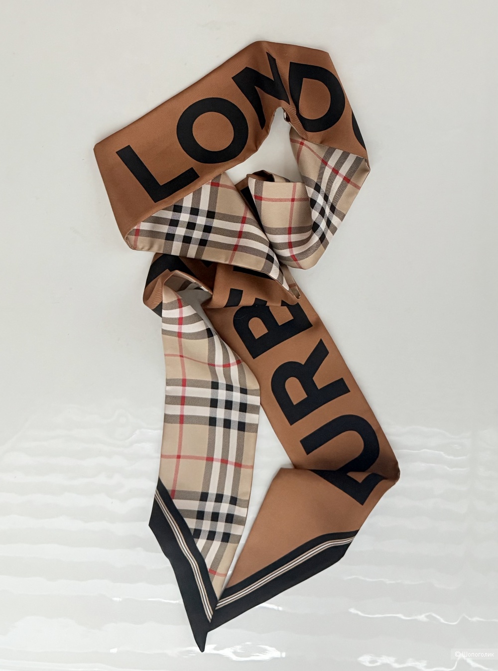 Шарфик твилли шелковый Burberry