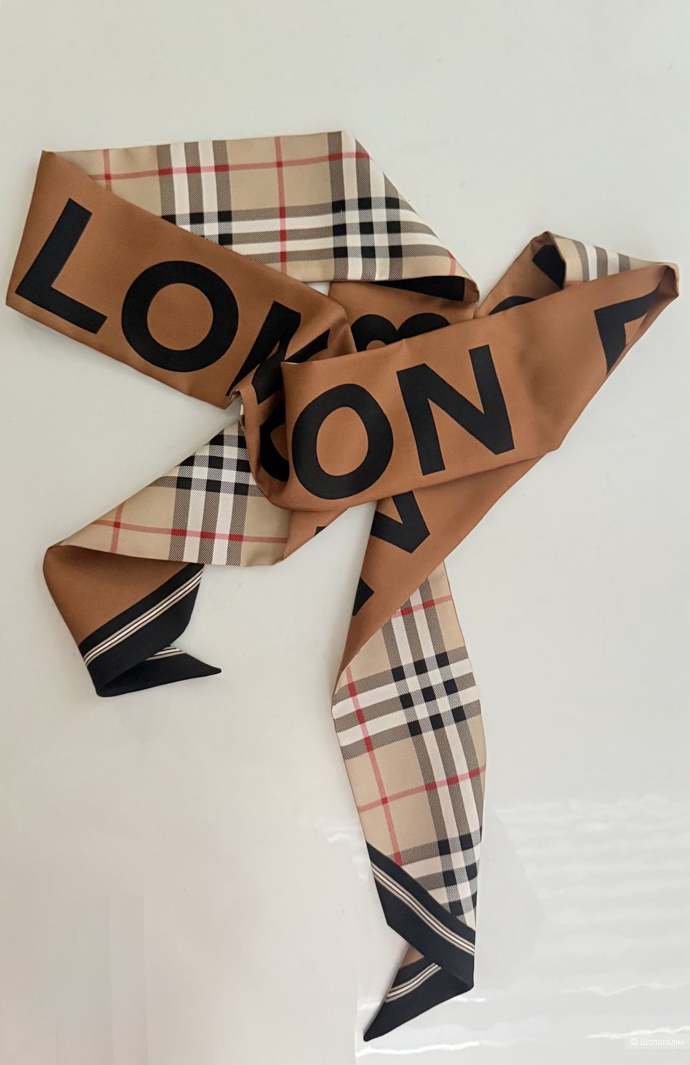 Шарфик твилли шелковый Burberry