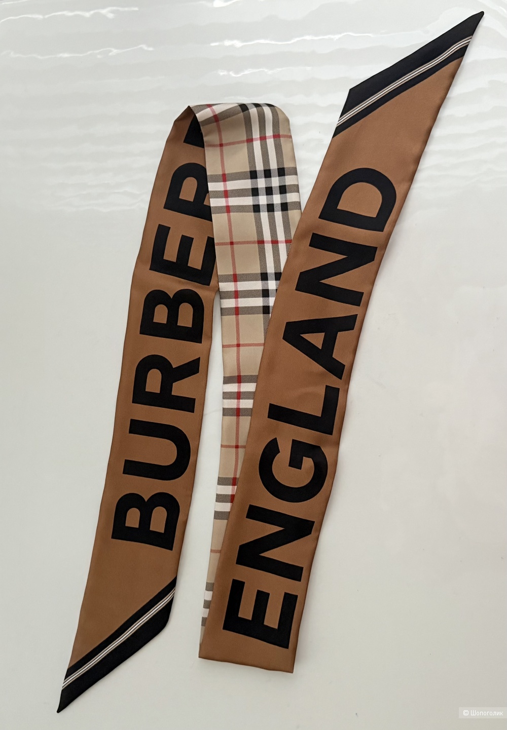Шарфик твилли шелковый Burberry