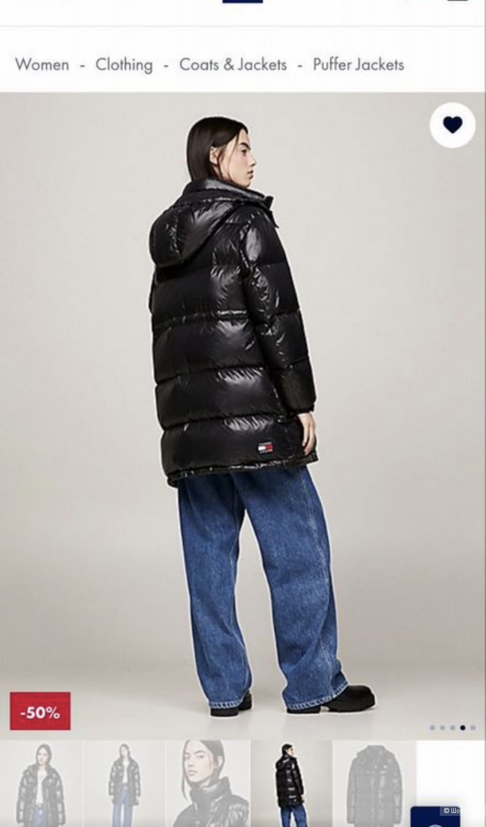 Пуховик Tommy Hilfiger xs-s