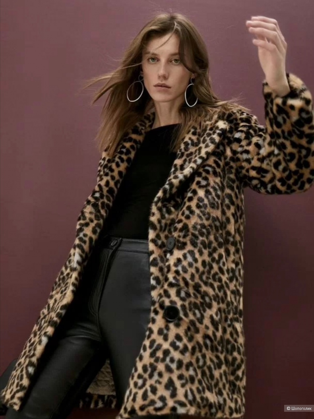 Шуба Trussardi, размер 44 IT, на 46-48-50