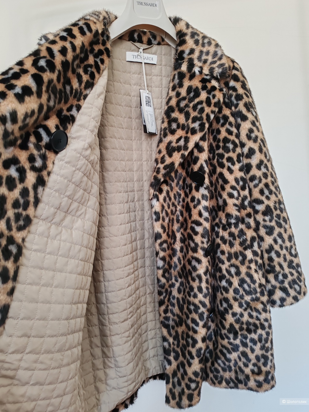 Шуба Trussardi, размер 44 IT, на 46-48-50