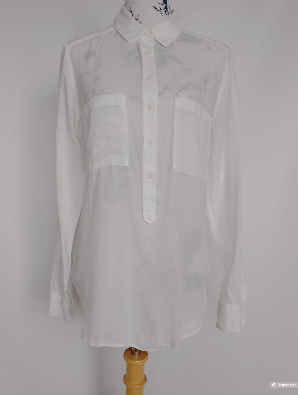 Рубашка H&M logg хлопковая, eur 38