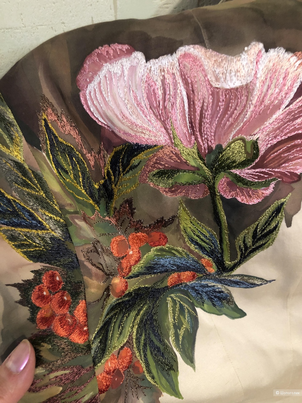 Дизайнерский жакет Татьяна Долубекова шелк 46 р-р