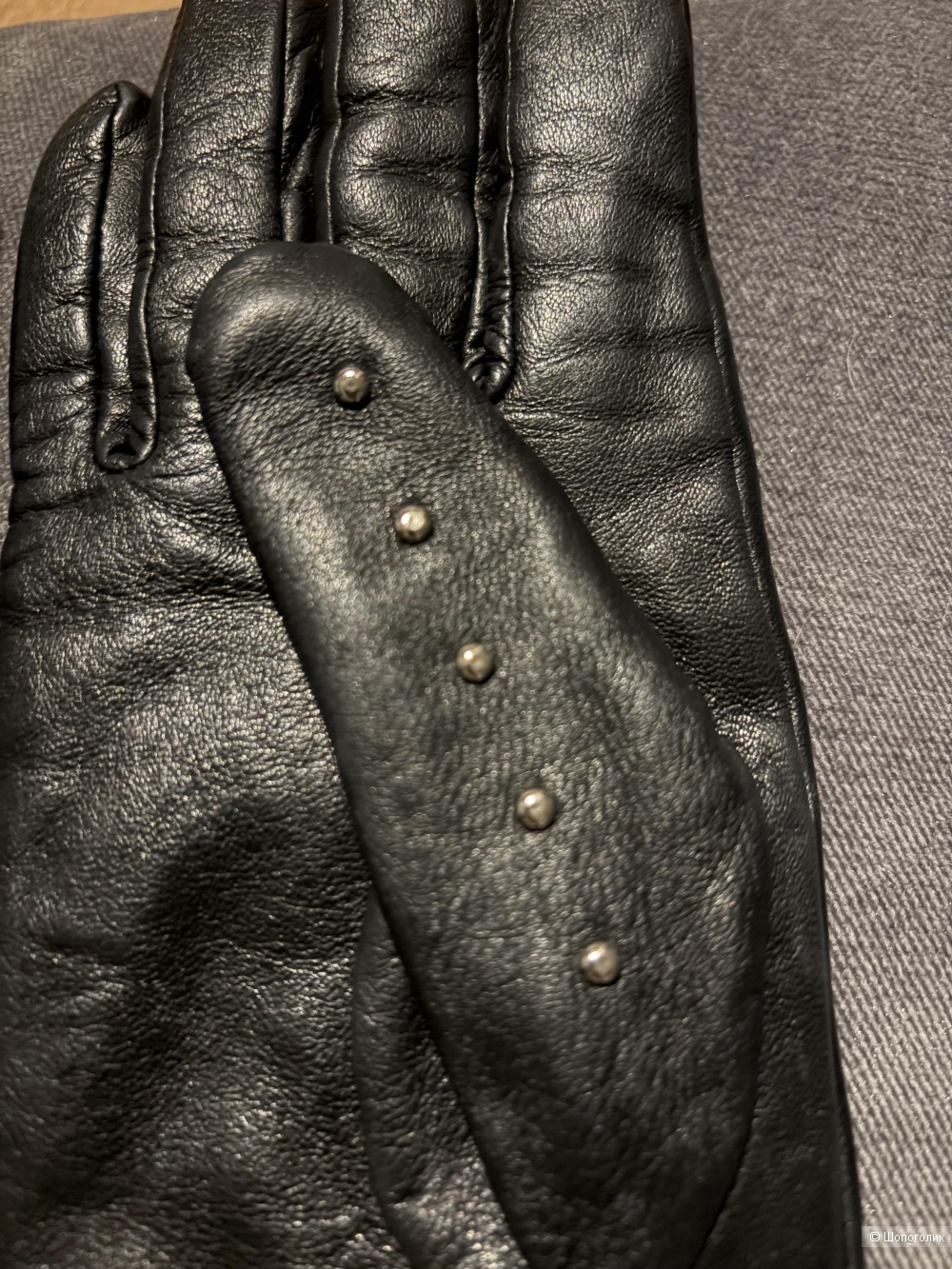 Перчатки натуральная кожа Eleganzza 7,5