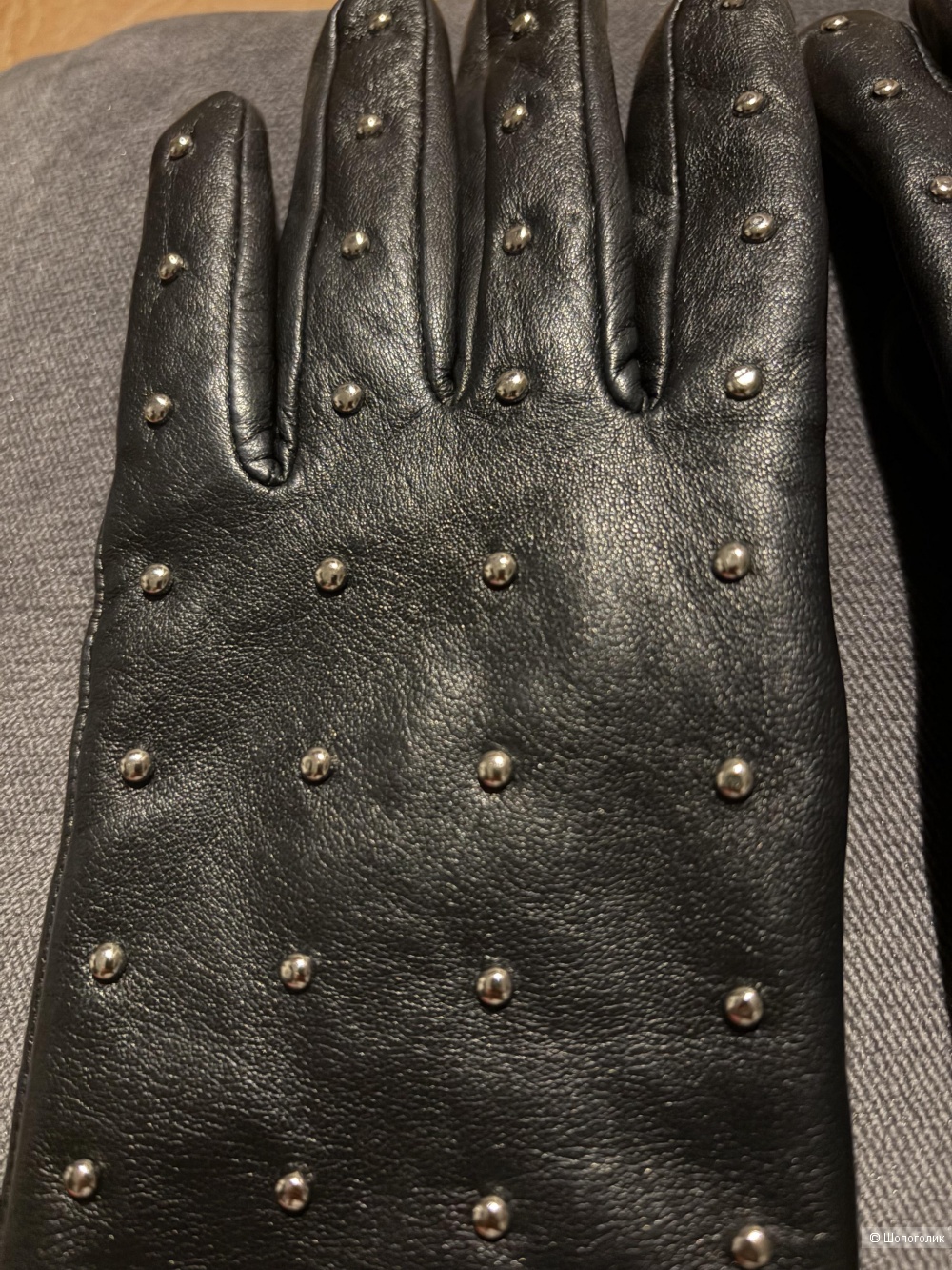 Перчатки натуральная кожа Eleganzza 7,5