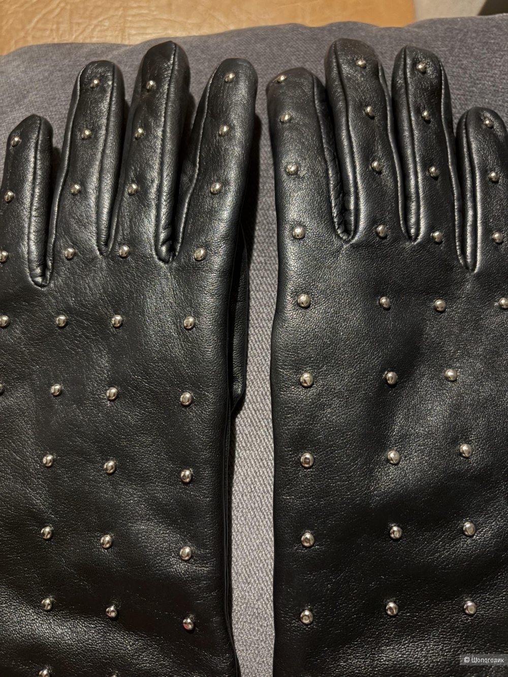 Перчатки натуральная кожа Eleganzza 7,5