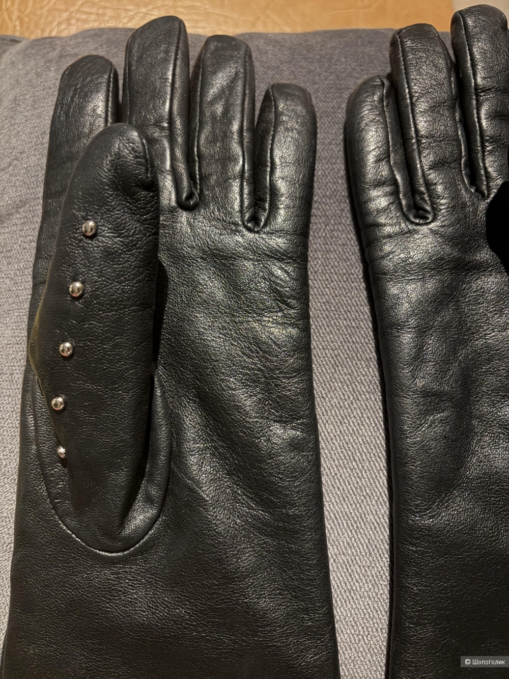 Перчатки натуральная кожа Eleganzza 7,5