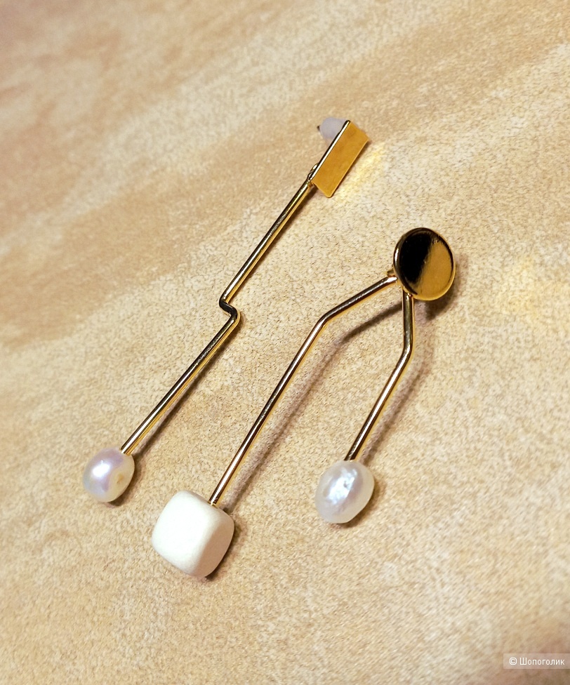 Серьги Free Form Jewelry