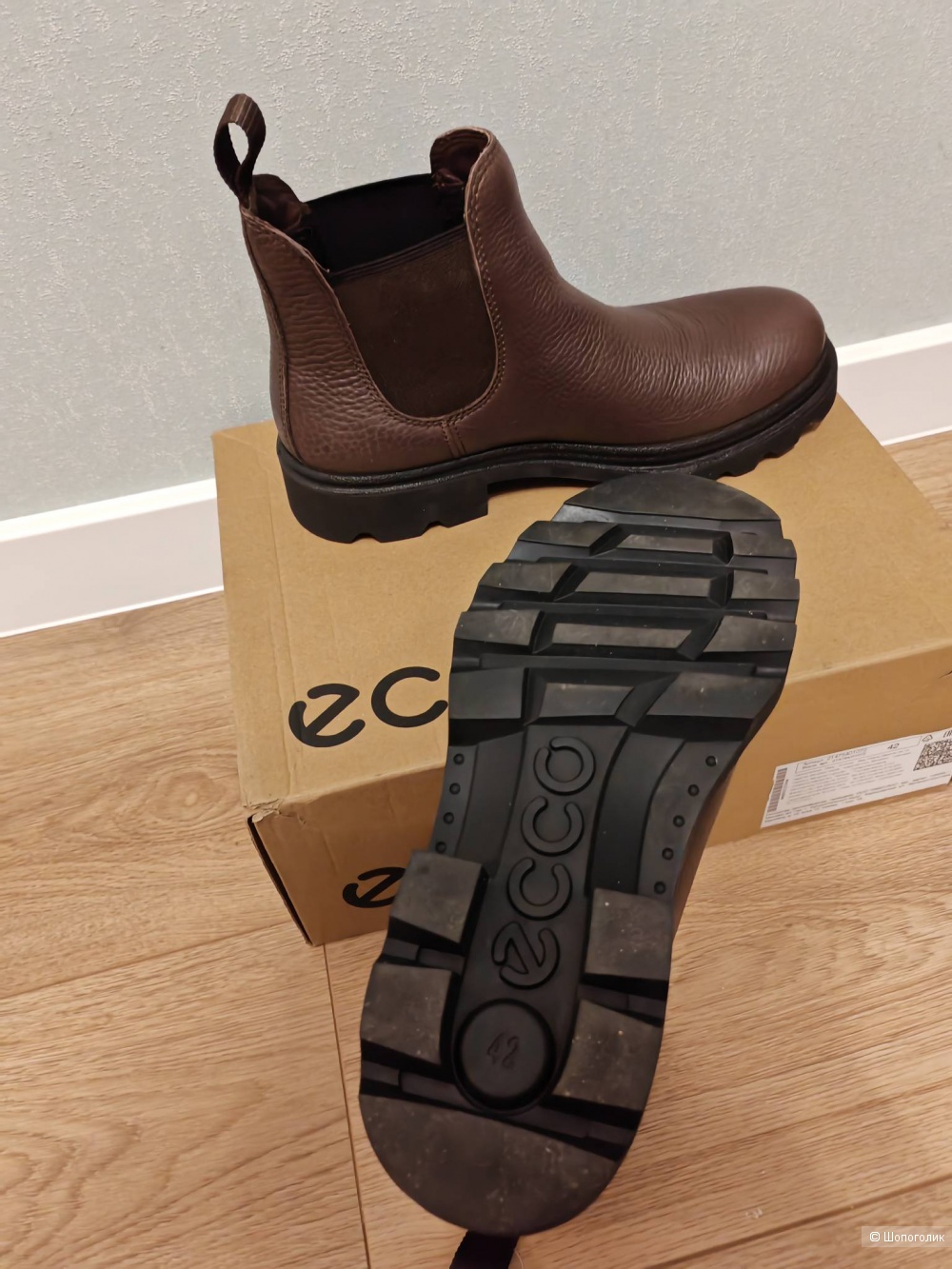 Ботинки челси мужские ECCO GRAINER M, р.43