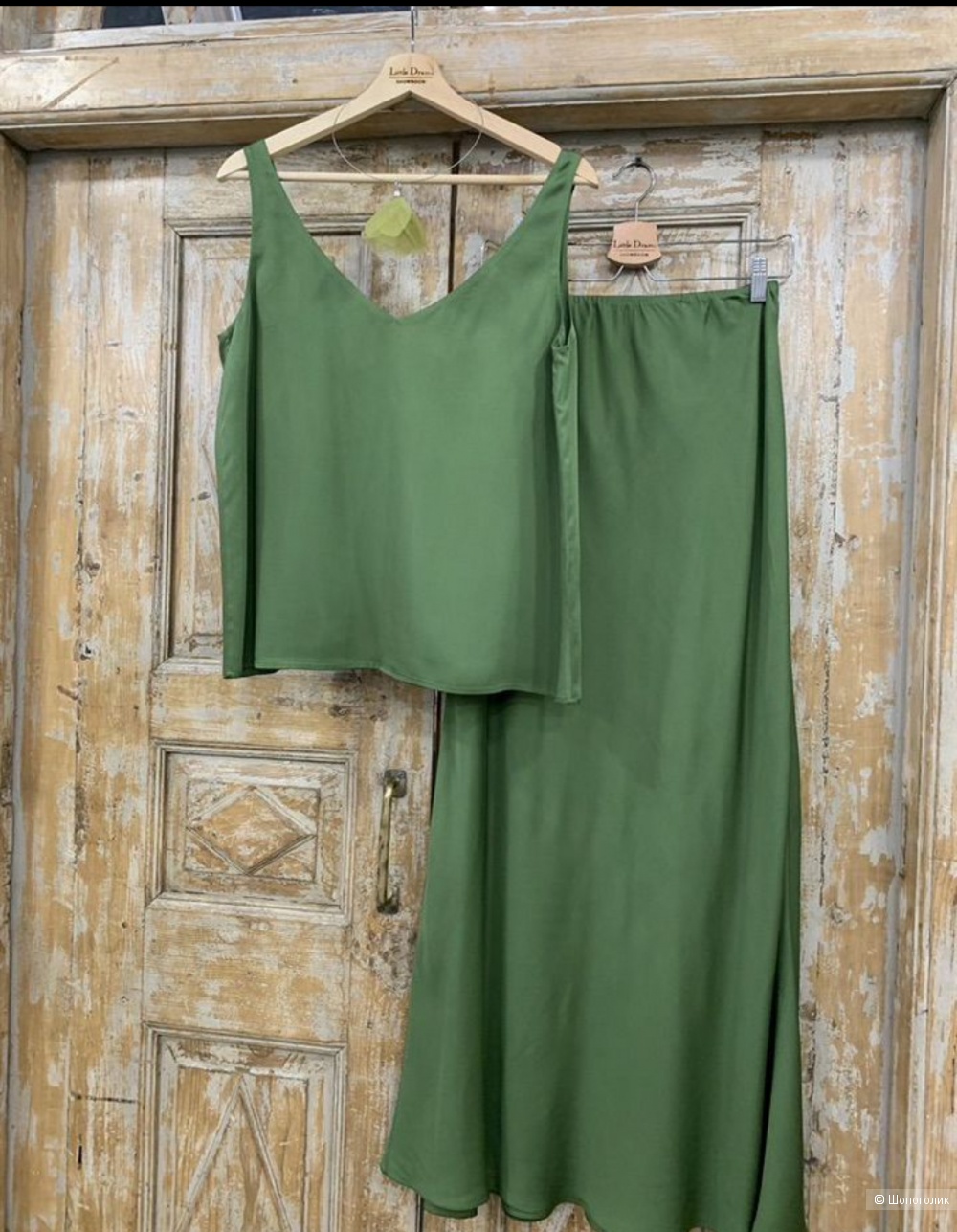 Комплект Юбка и топ little drama , s-m