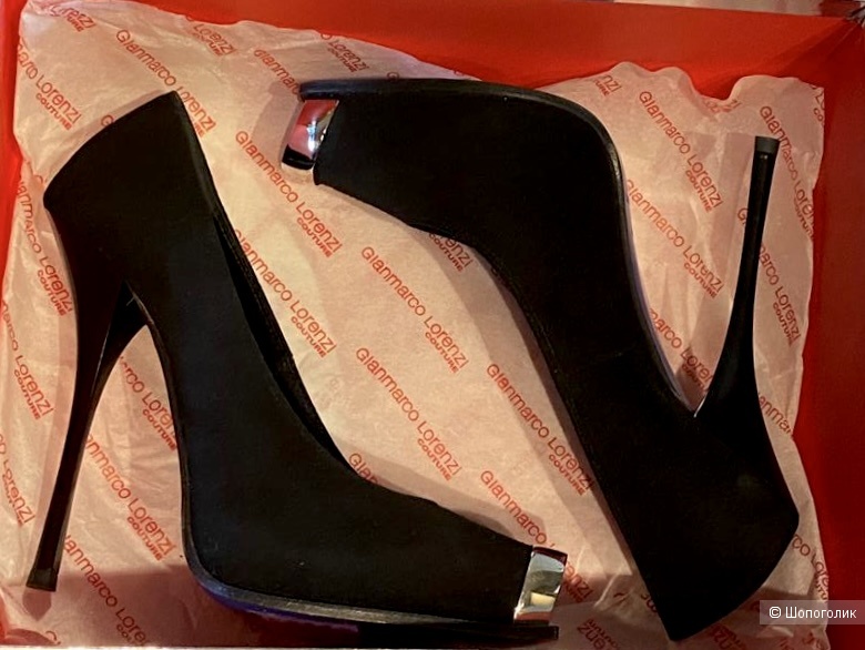 Туфли Gianmarco Lorenzi маркировка 36