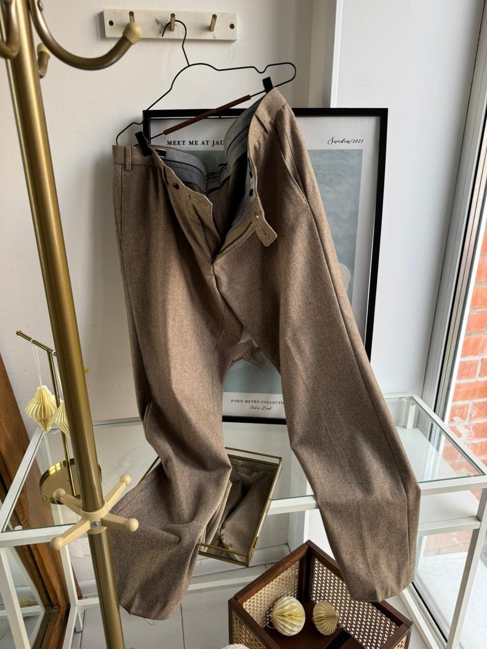 Шерстяные брюки Hitl 28 размер