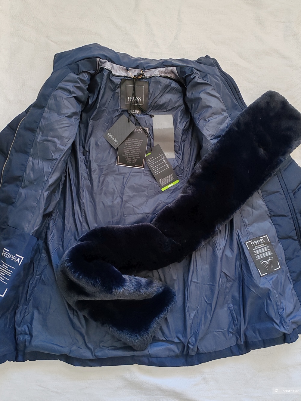 Пуховик GEOX, размер 44 IT, на 44-46-48
