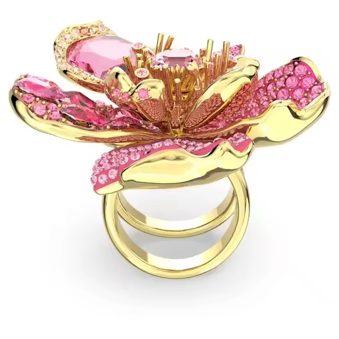 Кольцо Swarovski Idyllia, размер 17.