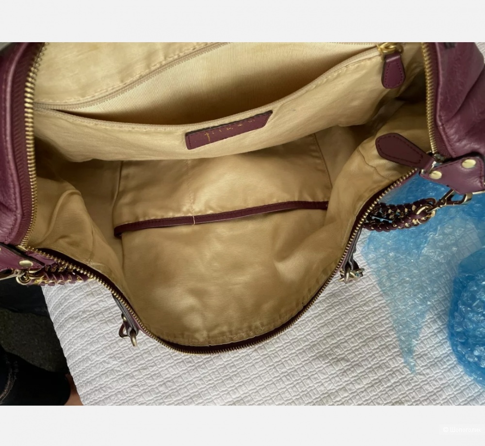 Сумка  Tilkah цвета фуксии. Австралия.