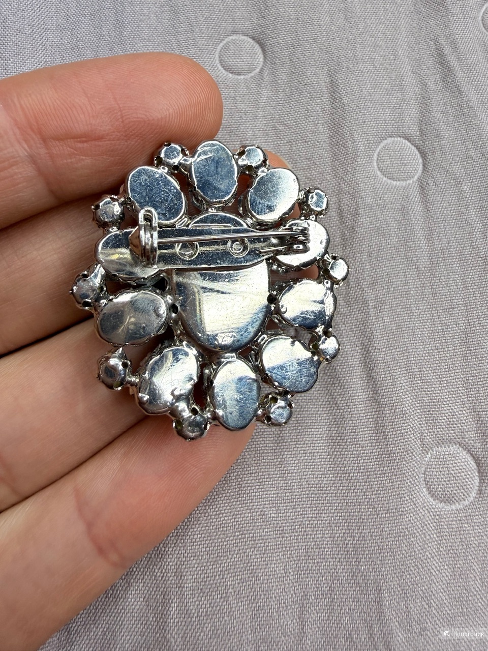 Брошь no name, 3,5 см