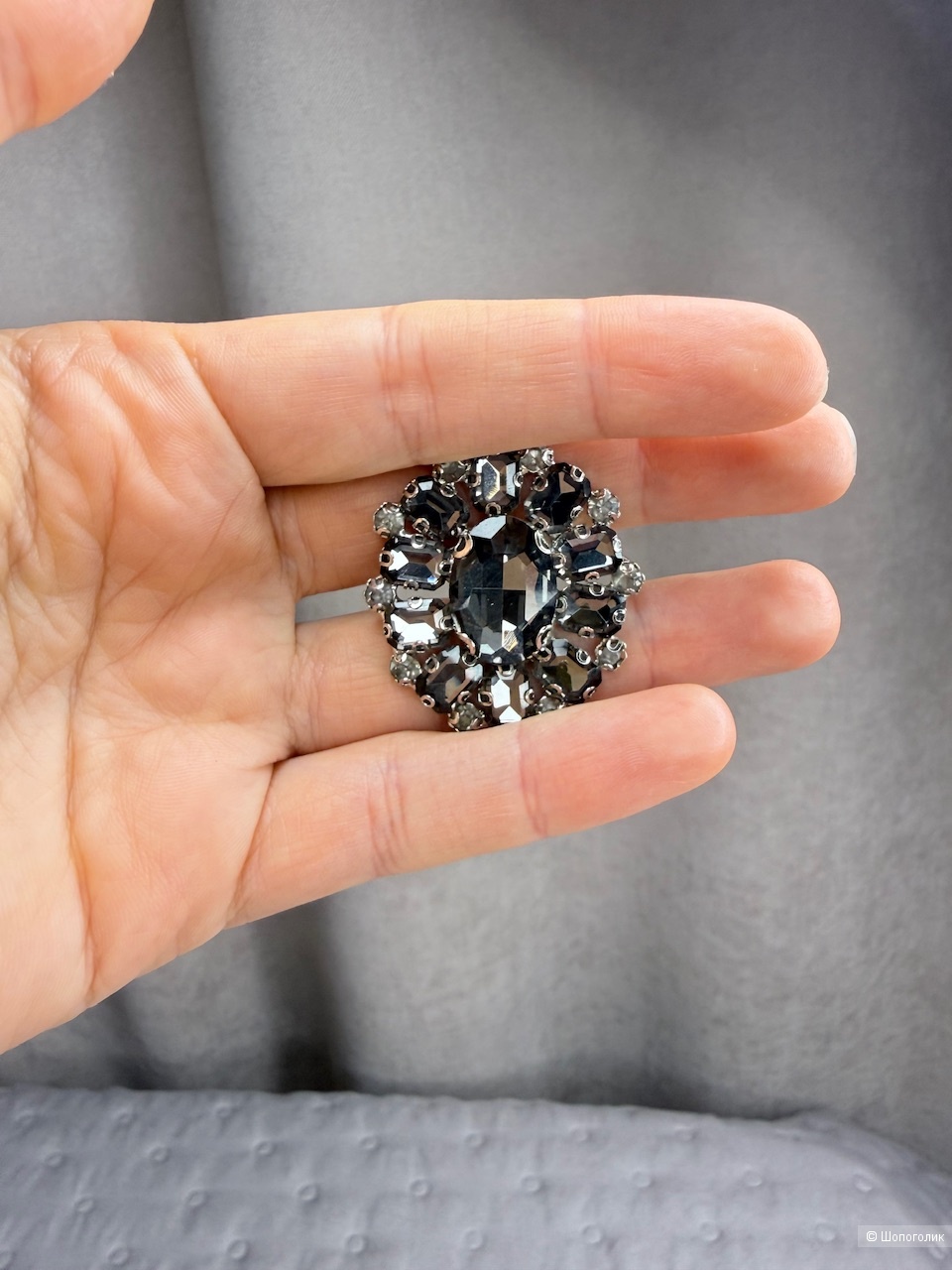 Брошь no name, 3,5 см