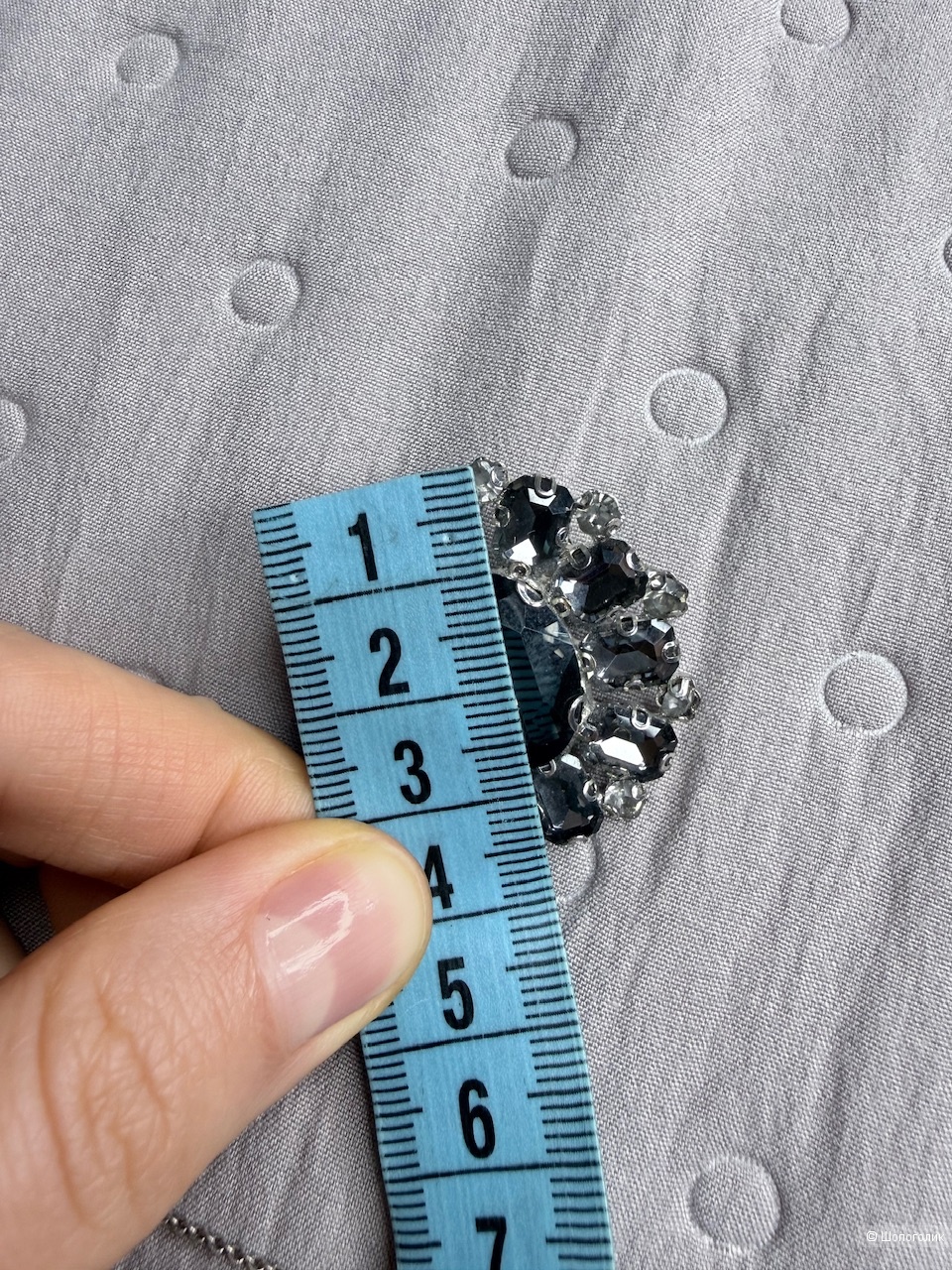 Брошь no name, 3,5 см