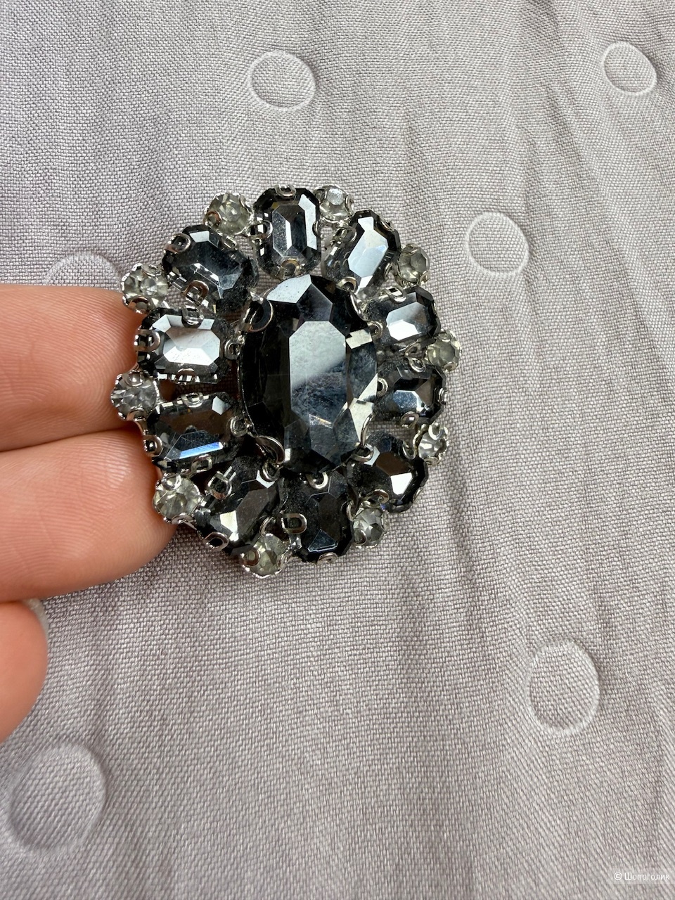 Брошь no name, 3,5 см