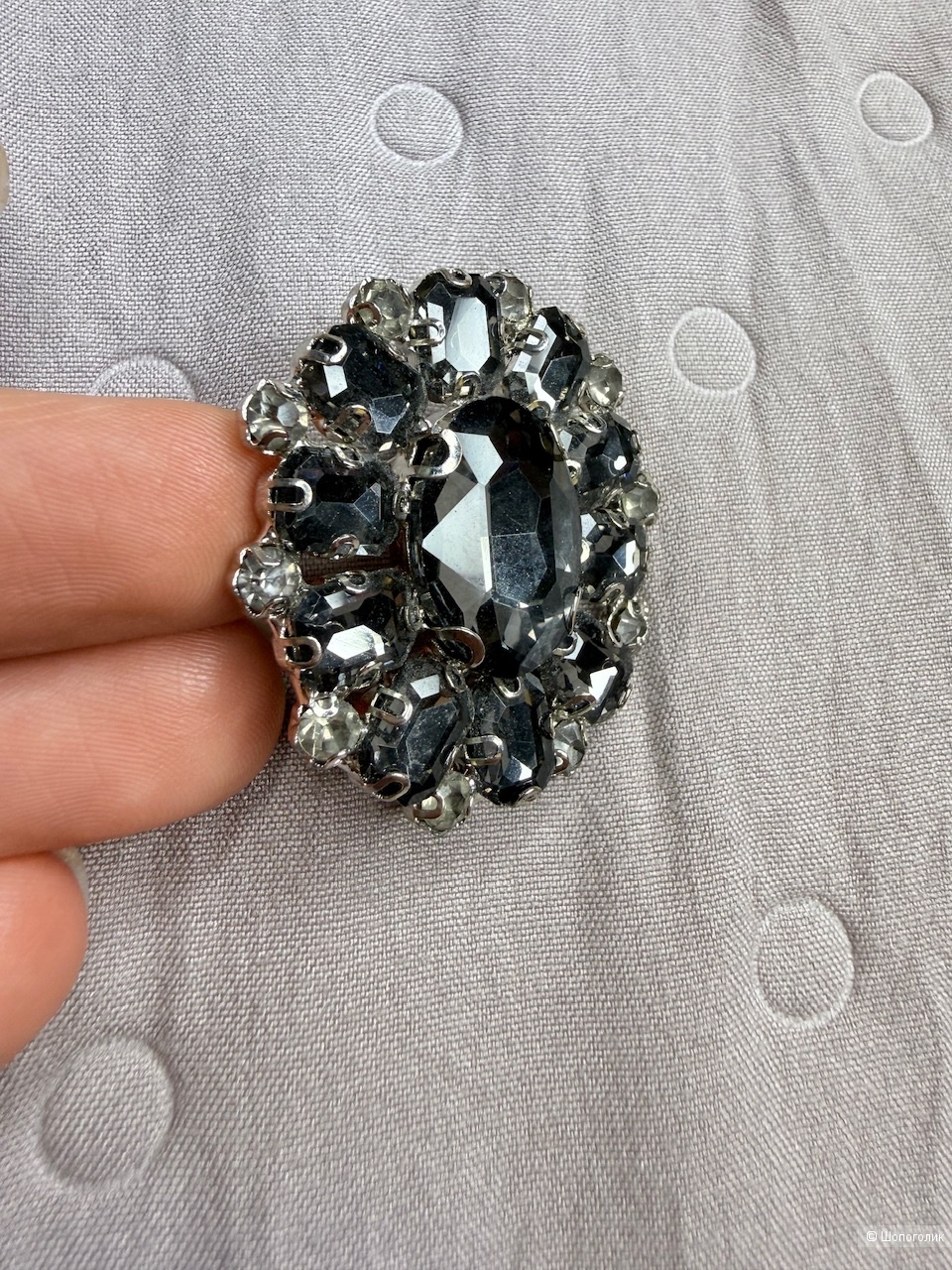 Брошь no name, 3,5 см