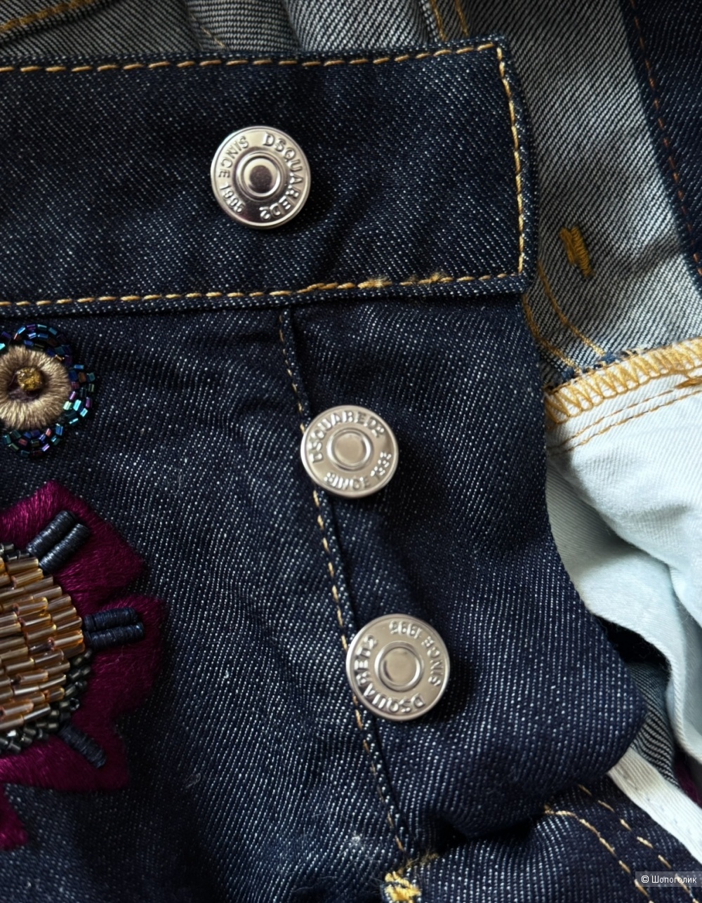 Джинсы Dsquared2 маркировка 38