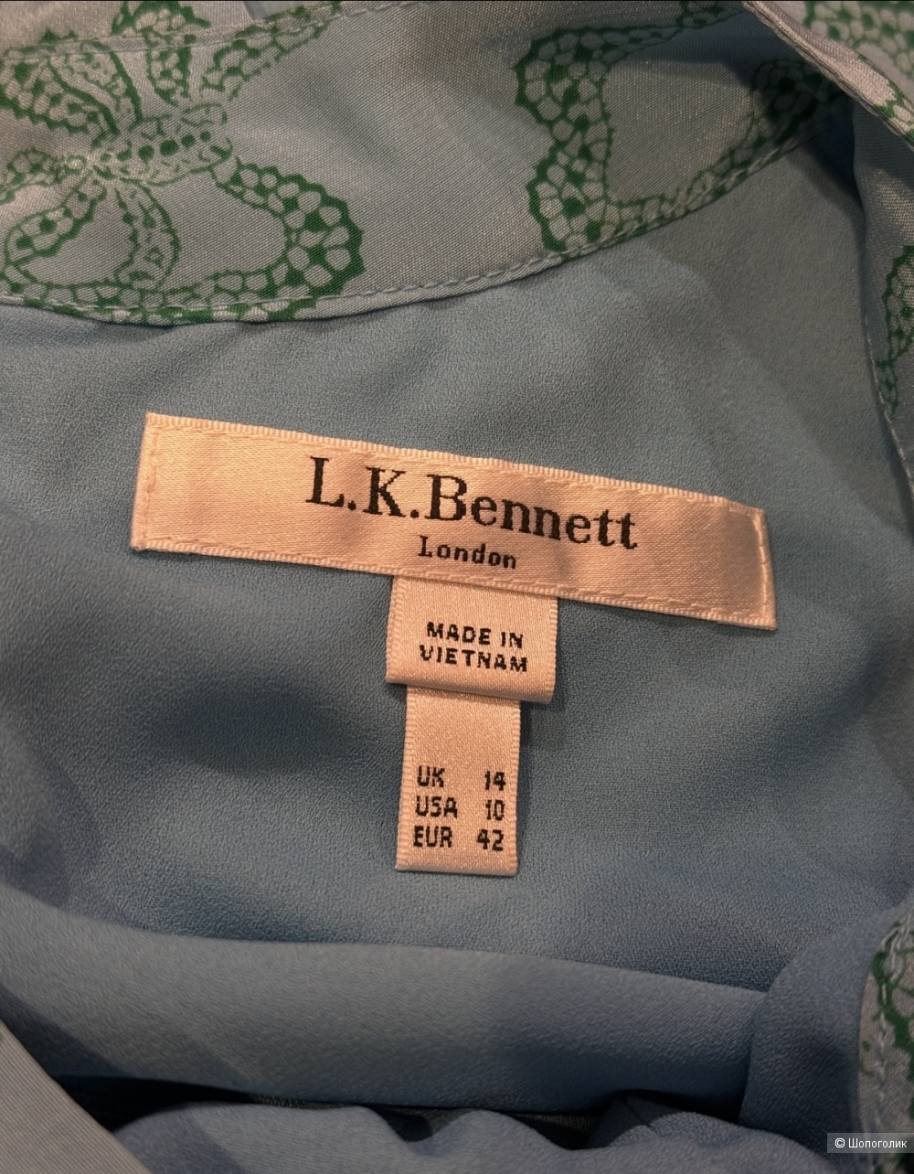 Платье L.K.Bennett маркировка 14