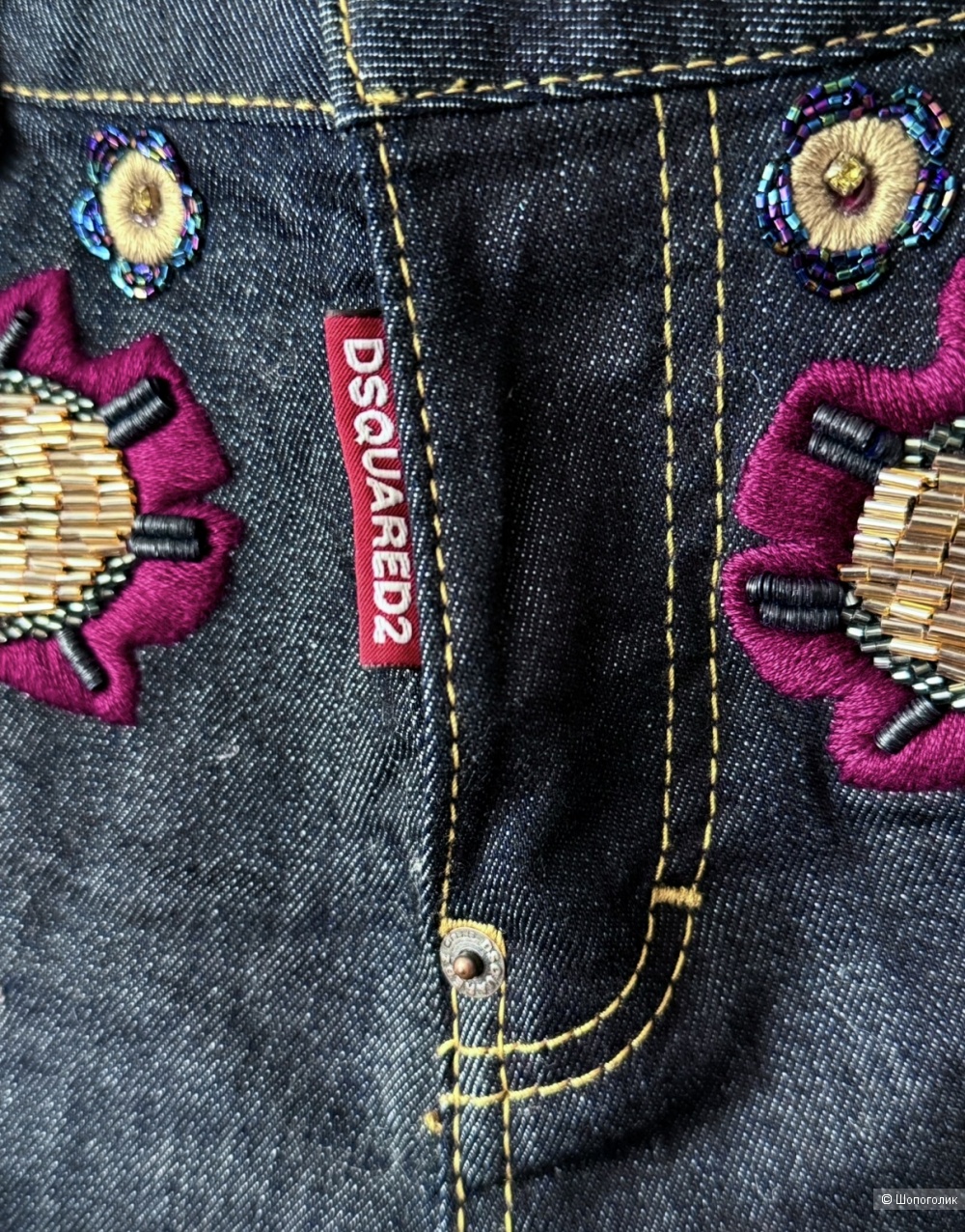 Джинсы Dsquared2 маркировка 38