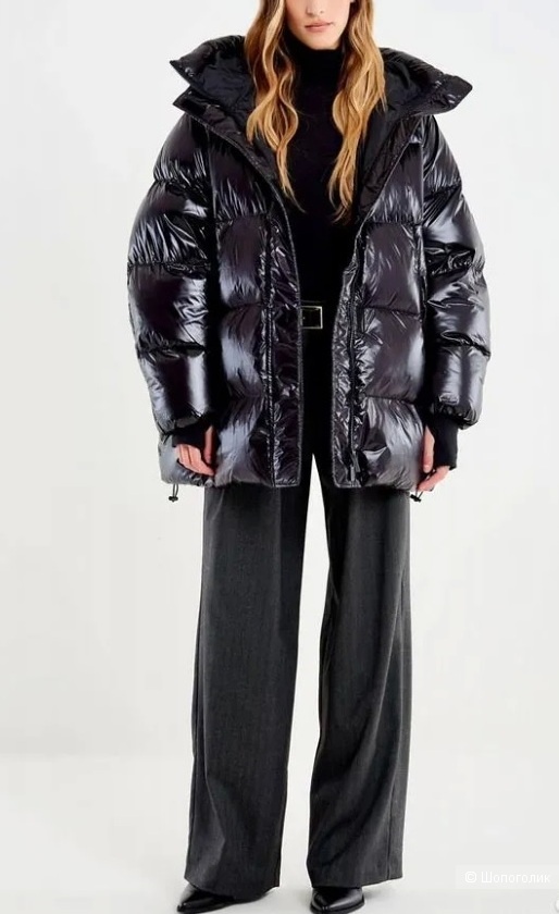 Пуховик Vicolo, оверсайз, 46-52