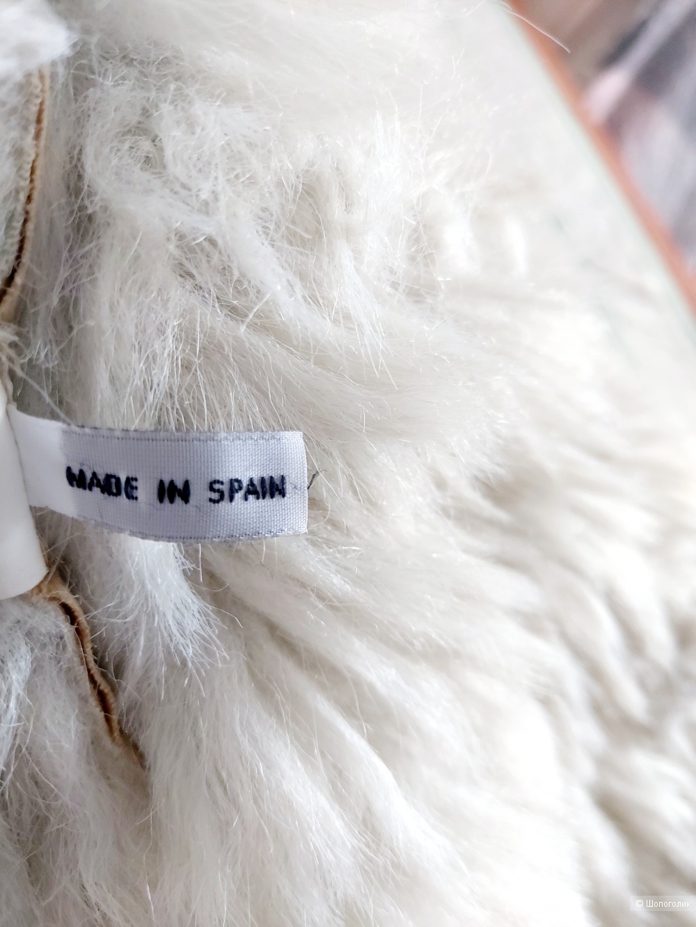 Новая искусственная дубленка Испания Stradivarius