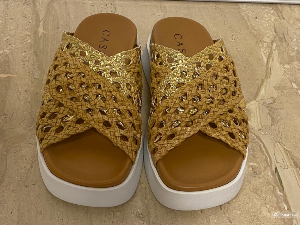 Шлепанцы Casadei маркировка 38