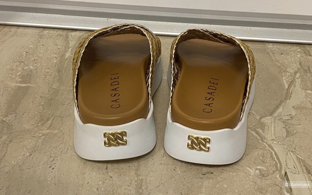 Шлепанцы Casadei маркировка 38