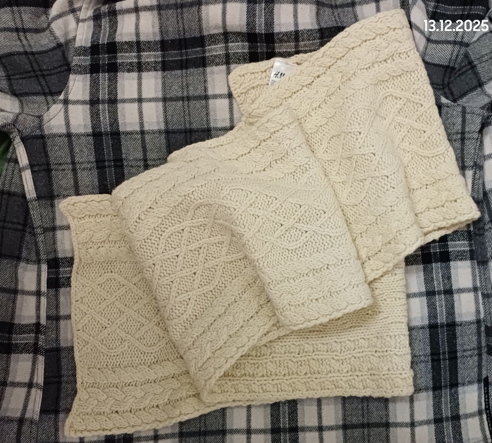 Шарф Hm, one size, 31 на 202