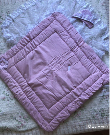 Конверт для выписки Wellness, одеяло + шапочка, зимний